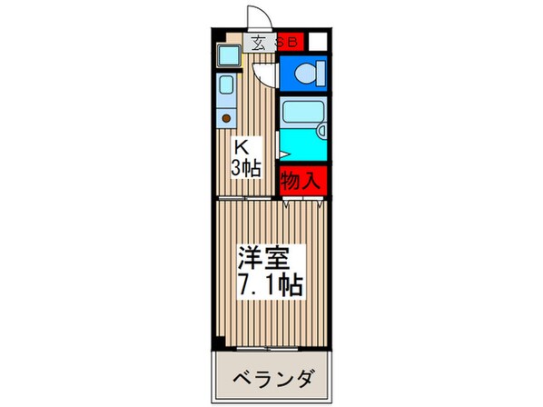 友光ビルの物件間取画像